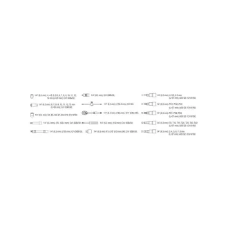   Sada nástrčných kľúčov YATO 56 kusov 1/4" 4-13 mm CrV