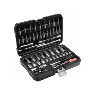   Sada nástrčných kľúčov YATO 56 kusov 1/4" 4-13 mm CrV