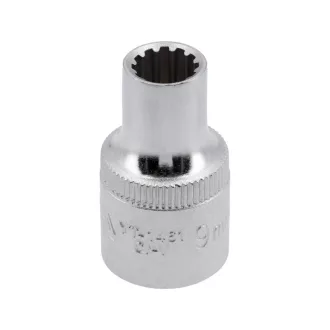 YATO nástrčný kľúč Spline 1/2" 9 mm CrV