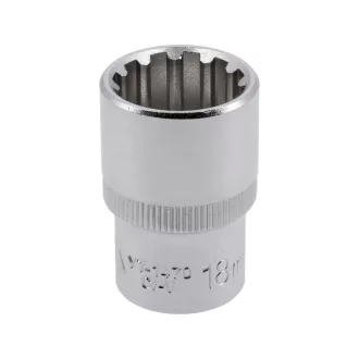 YATO nástrčný kľúč Spline 1/2" 18 mm CrV