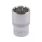 YATO nástrčný kľúč Spline 1/2" 18 mm CrV