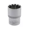 YATO nástrčný kľúč Spline 1/2" 21 mm CrV