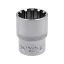 YATO nástrčný kľúč Spline 1/2" 22 mm CrV
