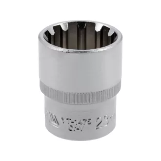 YATO nástrčný kľúč Spline 1/2" 23 mm CrV
