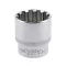 YATO nástrčný kľúč Spline 1/2" 30 mm CrV