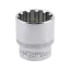 YATO nástrčný kľúč Spline 1/2" 30 mm CrV