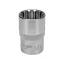 YATO nástrčný kľúč Spline 1/2" 18 mm CrV