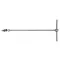 Kľuka YATO v tvare T s kĺbom 1/4" 450 mm CrV
