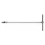 Kľuka YATO v tvare T s kĺbom 1/4" 450 mm CrV