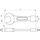 Rázový uťahovák YATO 32 mm / 195 mm CrV