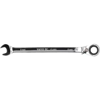 YATO račňový kľúč obojstranný 8 mm / 140 mm 72T CrV