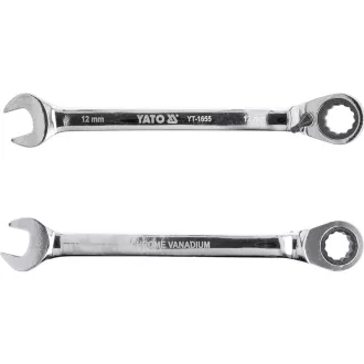 YATO račňový kľúč obojstranný 12 mm / 170 mm 72T CrV