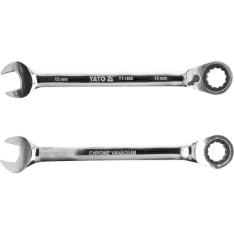 YATO račňový kľúč obojstranný 15 mm / 200 mm 72T CrV