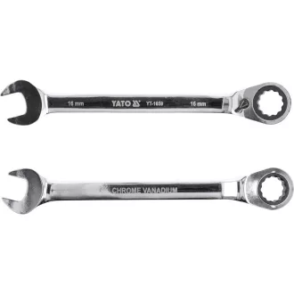 YATO račňový kľúč obojstranný 16 mm / 210 mm 72T CrV