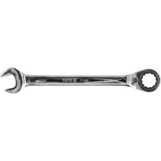 YATO račňový kľúč obojstranný 19 mm / 245 mm 72T CrV