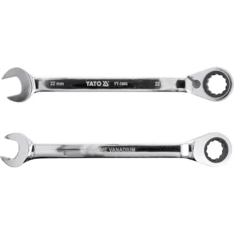 YATO račňový kľúč obojstranný 22 mm / 290 mm 72T CrV