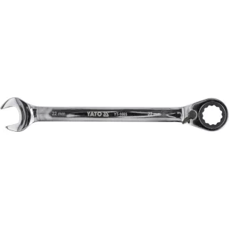 YATO račňový kľúč obojstranný 22 mm / 290 mm 72T CrV