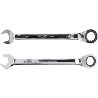YATO račňový kľúč obojstranný 23 mm / 290 mm 72T CrV