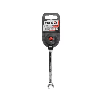 Račňový kľúč YATO 8 mm / 140 mm 72T CrV