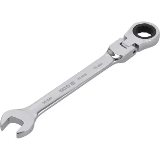 Račňový kľúč YATO 14 mm / 185 mm 72T CrV