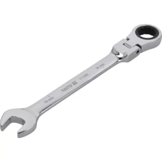 Račňový kľúč YATO 16 mm / 210 mm 72T CrV