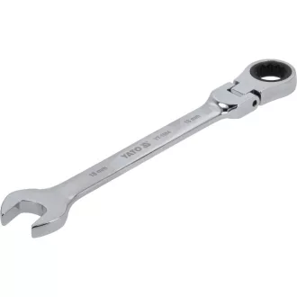 Račňový kľúč YATO 18 mm / 235 mm 72T CrV
