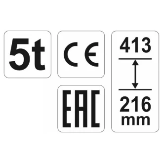 YATO Hydraulický zdvihák 5t