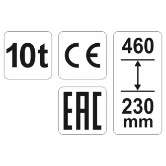 YATO Hydraulický zdvihák 10t