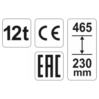 YATO Hydraulický zdvihák 12t