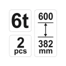 YATO pridržiavacia lyžica 6t (2ks)