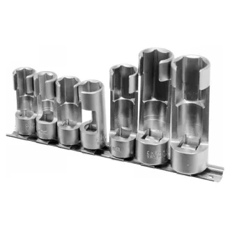   Sada nástrčných kľúčov YATO 7 kusov 3/8", 1/2" CrV