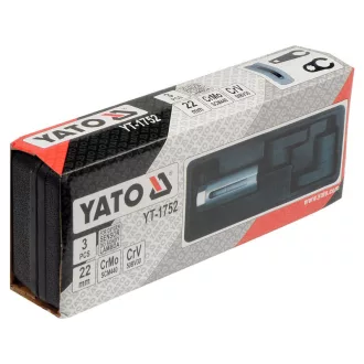Sada kľúčov lambda sondy YATO 3 diely 22 mm CrMo