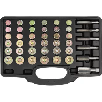   YATO Sada na opravu závitov olejového vypúšťacieho šróbu 114 dielna