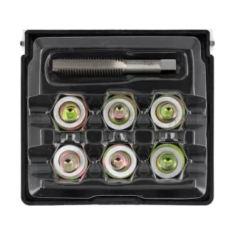 YATO Sada na opravu závitov olejového šróbu 7 dielna