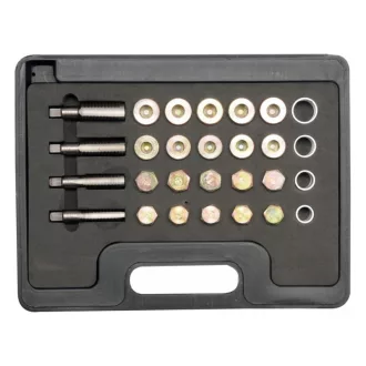   YATO Sada na opravu závitu skrutky na vypúšťanie oleja 64 dielov M13-M20 CrMo