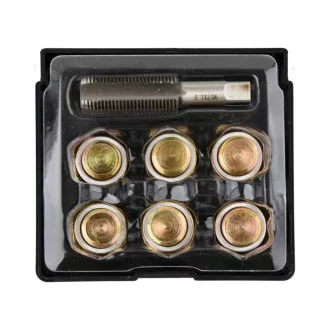   YATO Sada na opravu závitu skrutky na vypúšťanie oleja 7 dielov M17x1,5 mm