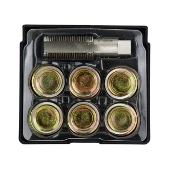   YATO Sada na opravu závitu skrutky na vypúšťanie oleja 7 dielov M22x1,5 mm