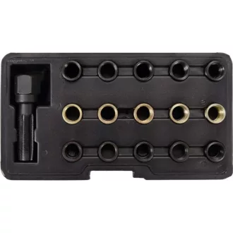   YATO Súprava na opravu a čistenie závitu žeraviacej sviečky 16 dielov M14, M16