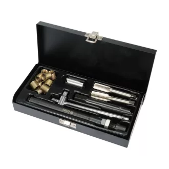   YATO Súprava na opravu a čistenie závitu zapaľovacej sviečky 25 kusov M14 3/8" HSS
