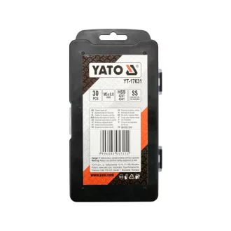 YATO Súprava na opravu závitov 30 dielna M5 0,8 mm