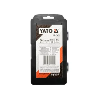 YATO Súprava na opravu závitov 30 dielna M5 0,8 mm