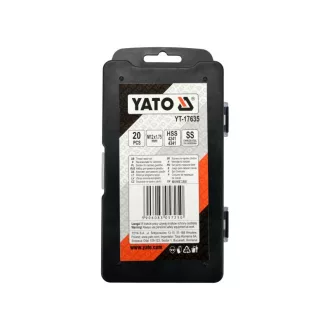 YATO Sada na opravu závitov 20 dielna M12 1,75 mm