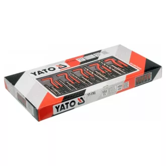 YATO Opravná sada závitov 131 kusov M5-M12