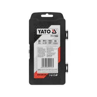 YATO Sada na opravu závitov 30 kusov M12 x 1.25 mm