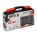 YATO Sada na opravu závitov strmeňa 16 dielov M19x1,25 mm HSS