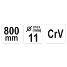 YATO Rezačka na betón 800 mm CrV max 11 mm