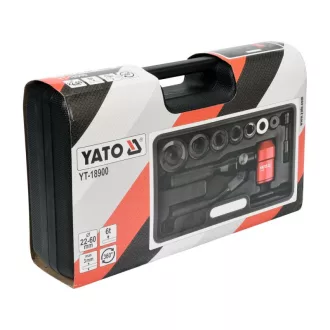 YATO Hydraulický dierovač dosiek 22 - 60 mm 360°