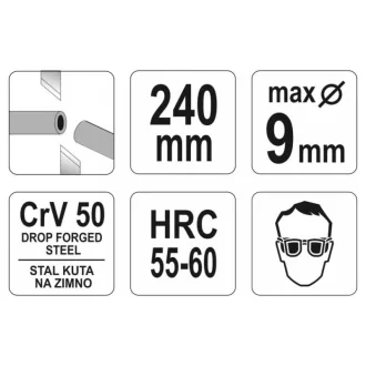 YATO Kliešte na rezanie káblov 240 mm