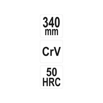 YATO Dlhonosé kliešte priame 340 mm CrV