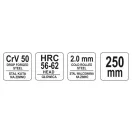 YATO Kliešte na Rabitz 250 mm